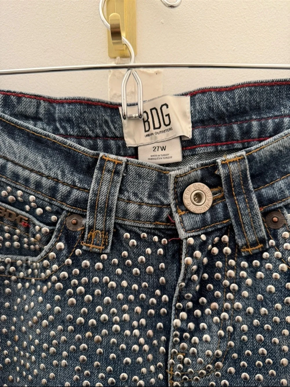 BDG low rise studded jeans - Picture 2 of 4